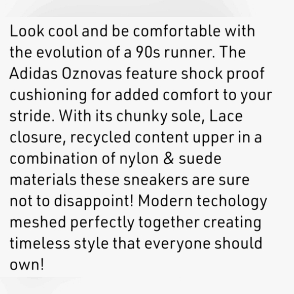 ADIDAS OZNOVA Futuristic Sporty RAD Magic Mauve HTF Running Shoe Sneakers 9 NIB - Picture 9 of 16